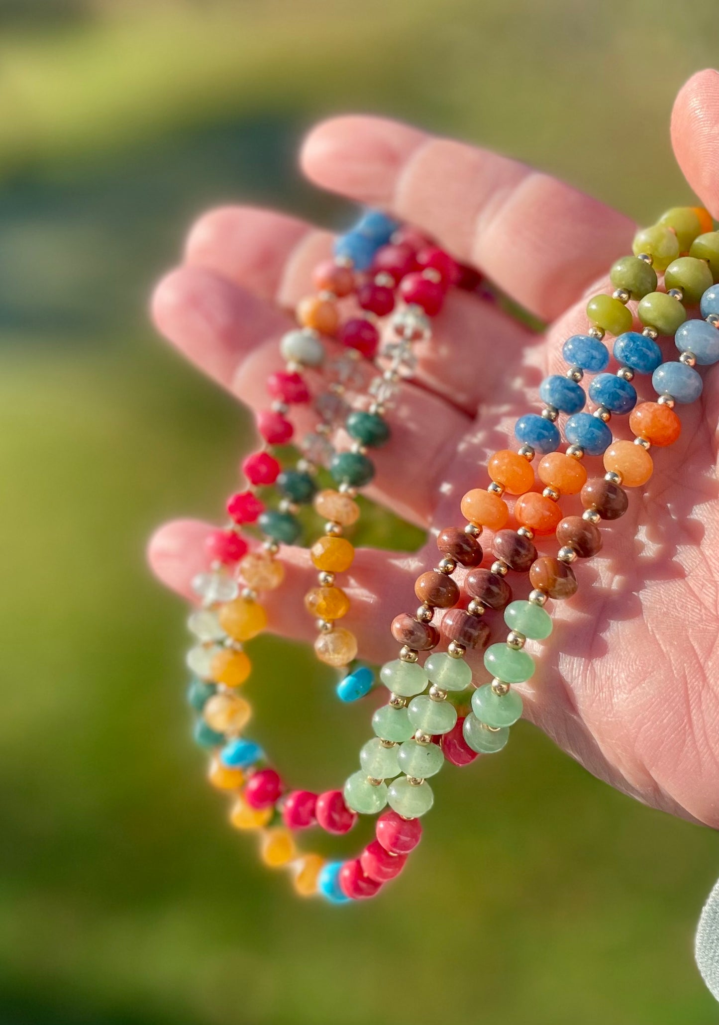 Candy Necklace in Autumn Colors