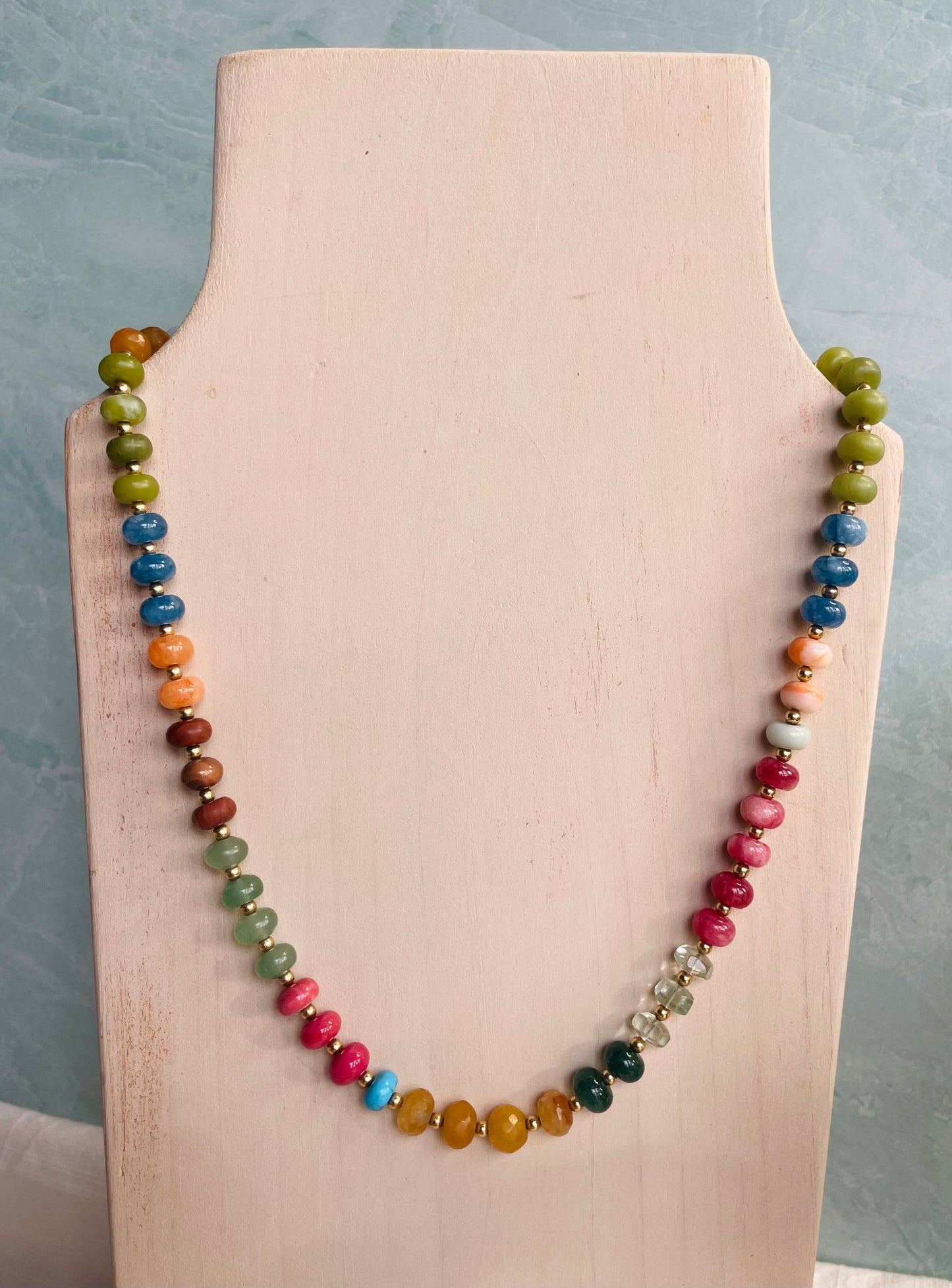 Candy Necklace in Autumn Colors