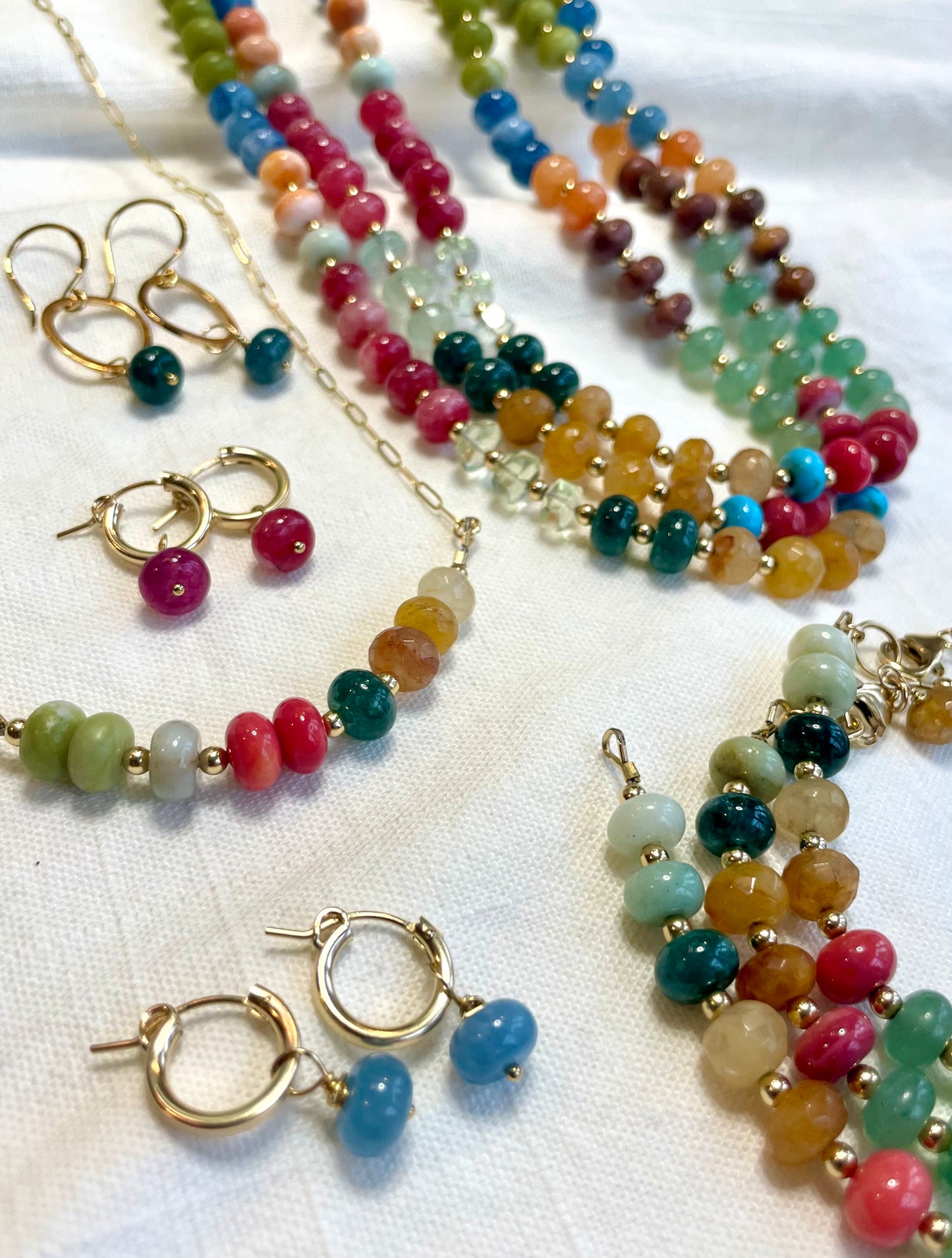 Candy Necklace in Autumn Colors