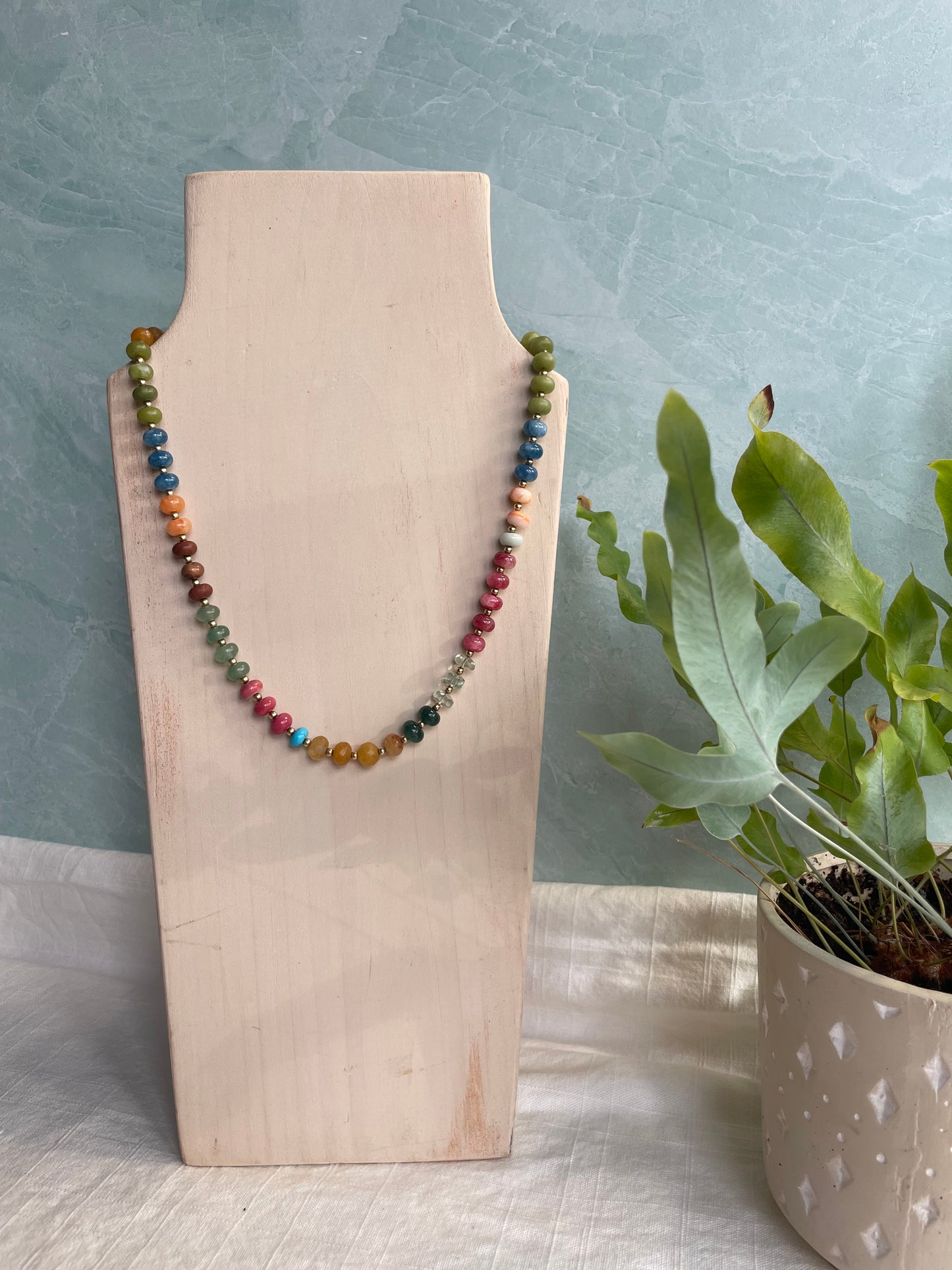 Candy Necklace in Autumn Colors