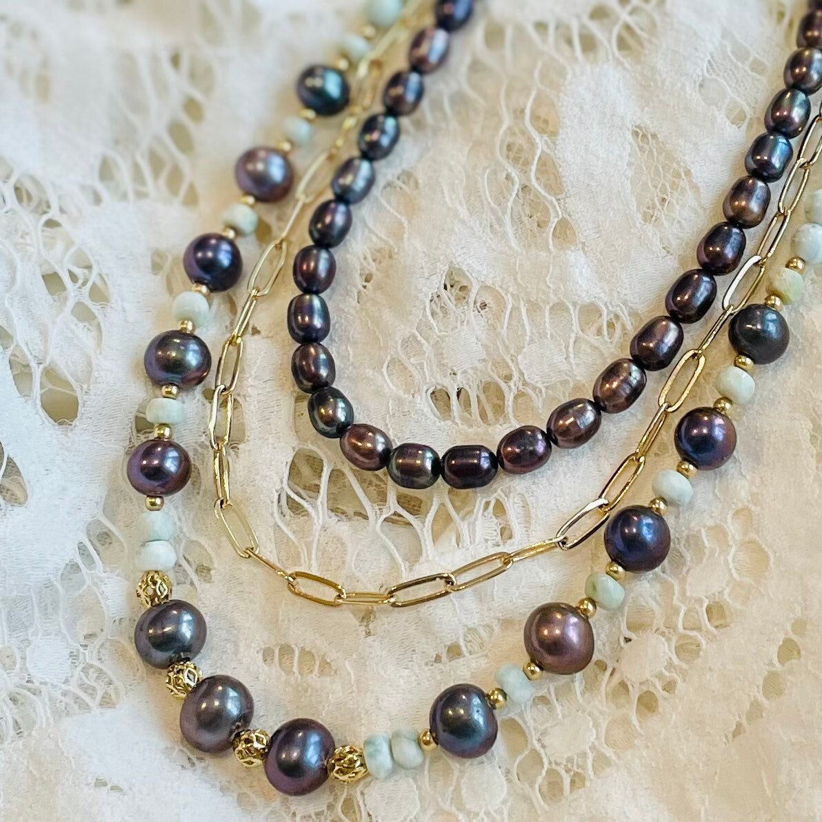 Single Strand Pearl Necklace