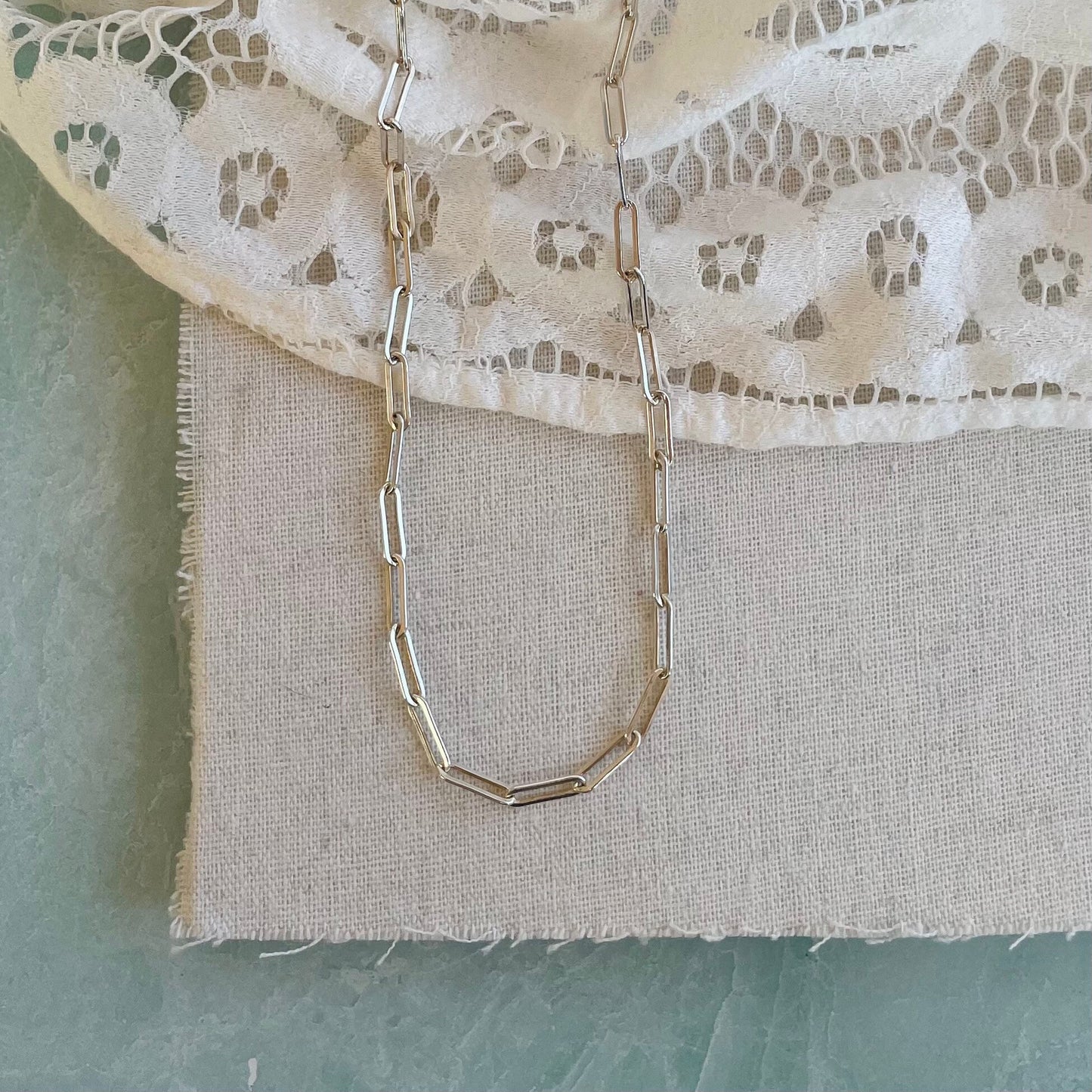 Paperclip Chain Necklace